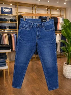Men’s Stylish Denim Jeans – Blue Slim Fit Casual Jeans