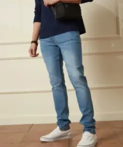 Light Blue Slim Fit Jeans