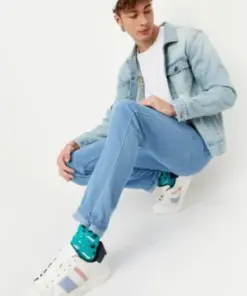 Pacific Blue – Slim Tapered Light Wash Jeans