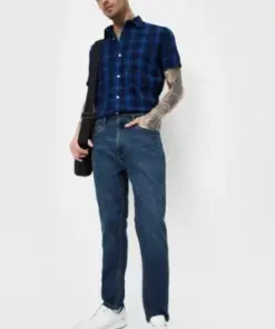 Blue Reserve – Premium Mid-Wash Straight Jean